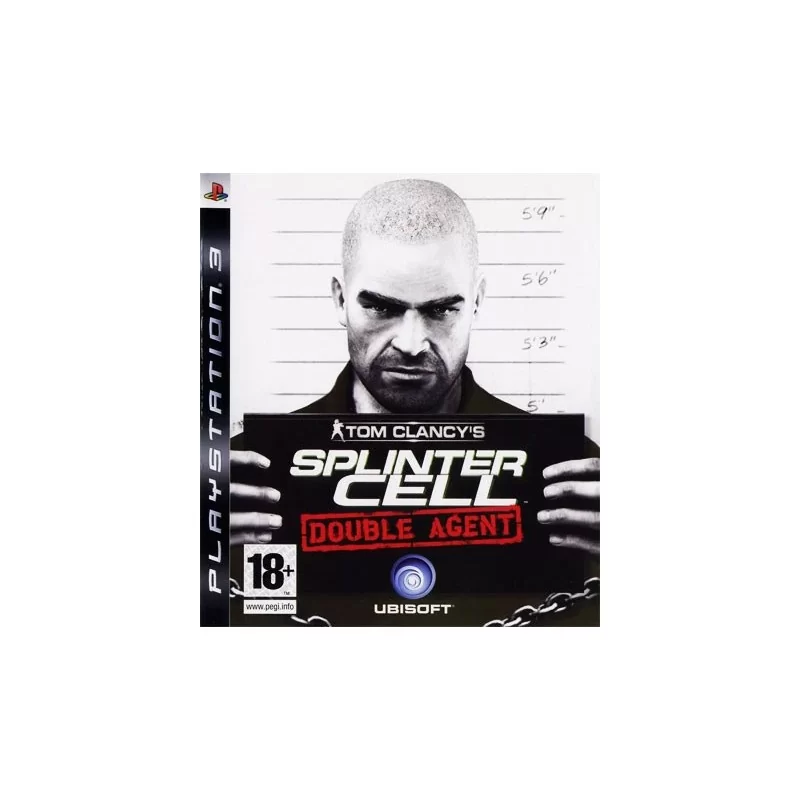 PS3 Tom Clancy's Splinter Cell Double Agent - Usato