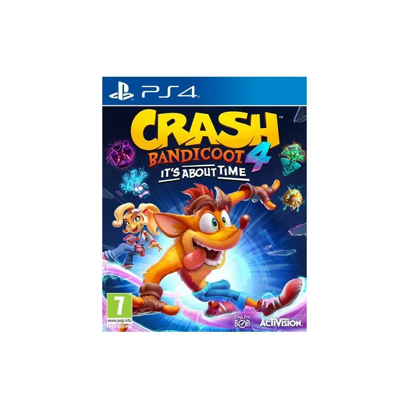 PS4 Crash Bandicoot 4 It's About Time