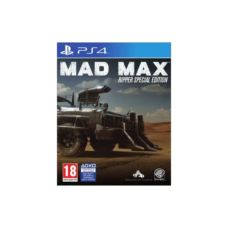 PS4 Mad Max Edizione Ripper - Usato