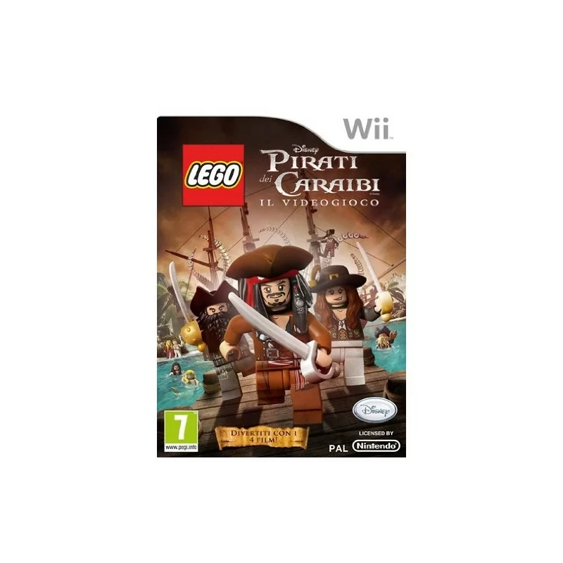 WII LEGO Pirati dei Caraibi: Il Videogioco - Usato