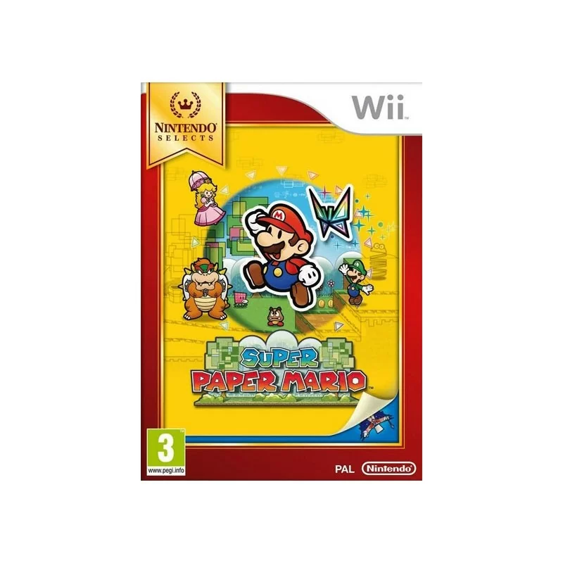 WII Super Paper Mario - Usato