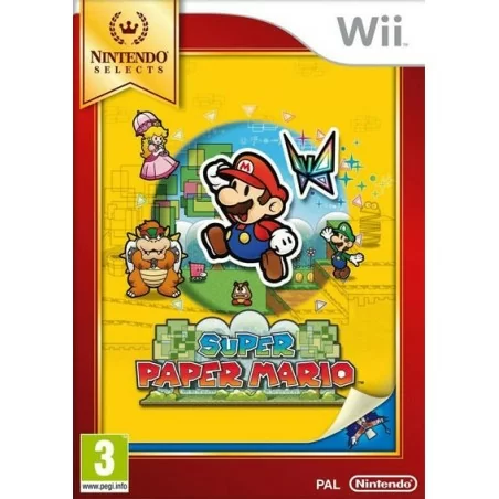 WII Super Paper Mario - Usato