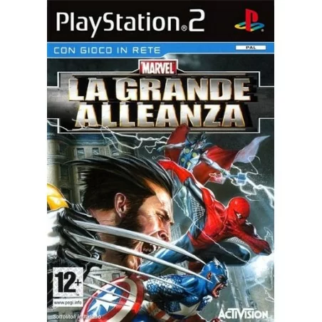 PS2 Marvel: La Grande Alleanza - Usato