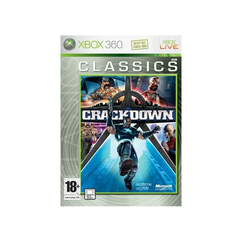 XBOX 360 Crackdown - Usato