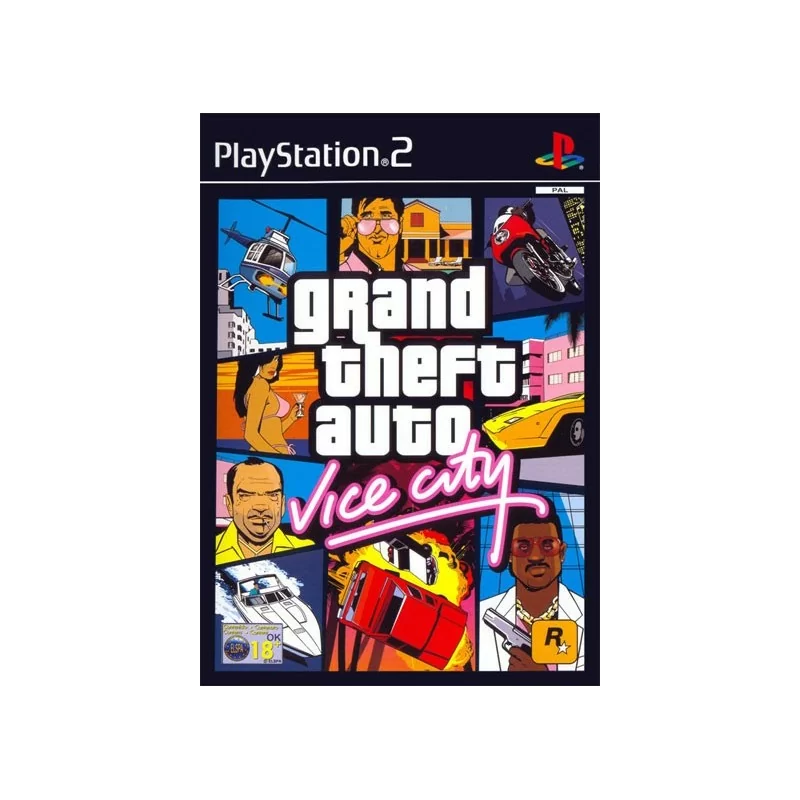 PS2 Grand Theft Auto: Vice City - Usato