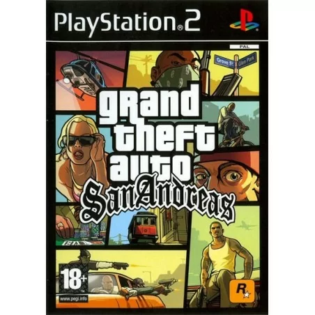 PS2 Grand Theft Auto: San Andreas - Usato