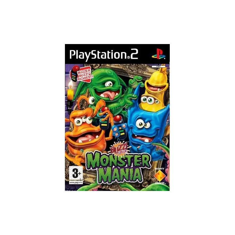 PS2 Buzz! Junior: Monster Mania - Usato