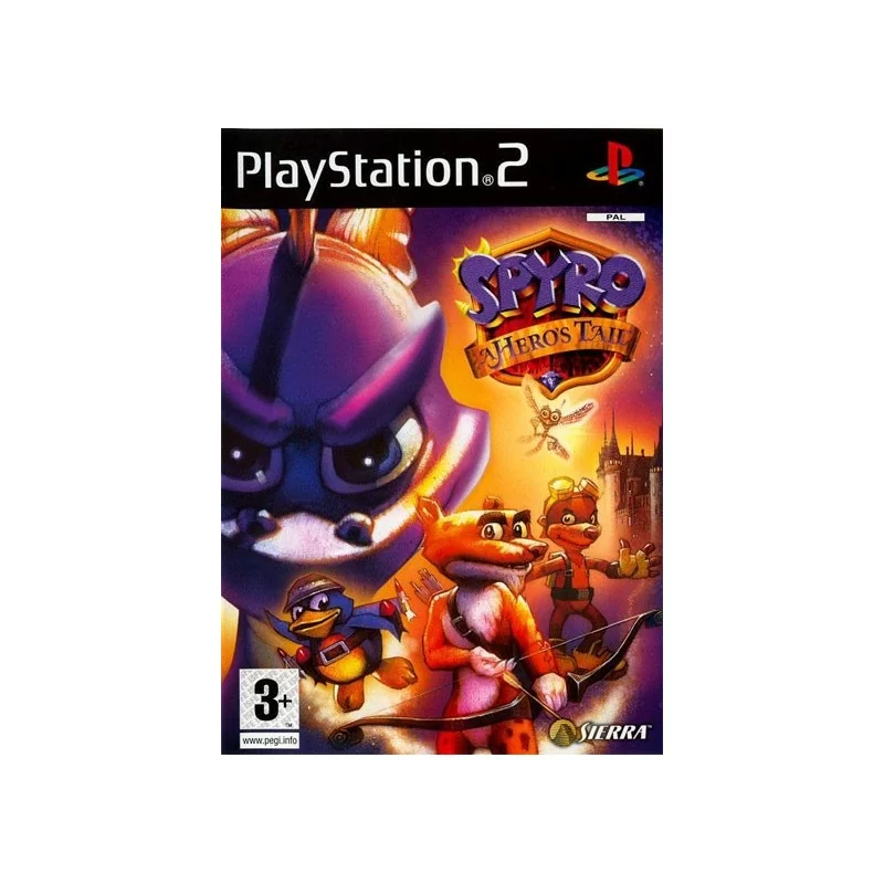 PS2 Spyro: A Hero's Tail - Usato