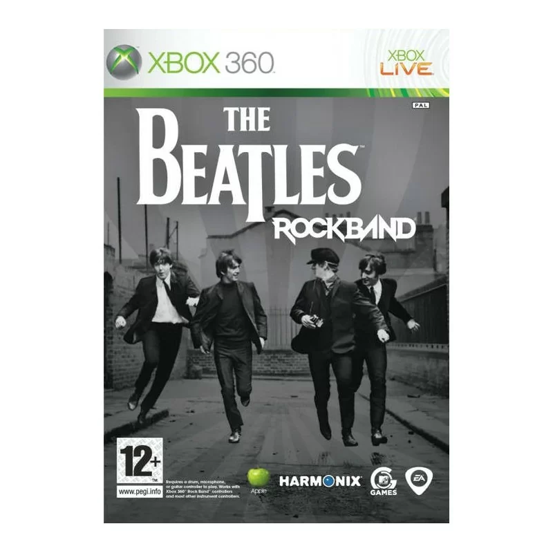 XBOX 360 The Beatles Rock Band - Usato