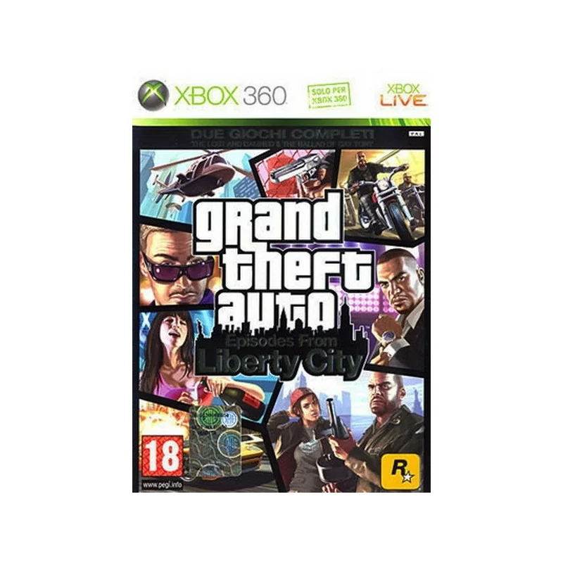 XBOX 360 Grand Theft Auto: Episodes From Liberty City - Usato