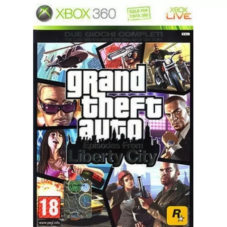 XBOX 360 Grand Theft Auto: Episodes From Liberty City - Usato