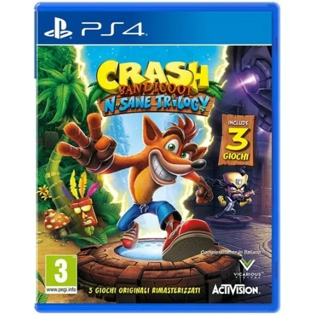 PS4 Crash Bandicoot N. Sane Trilogy - Usato