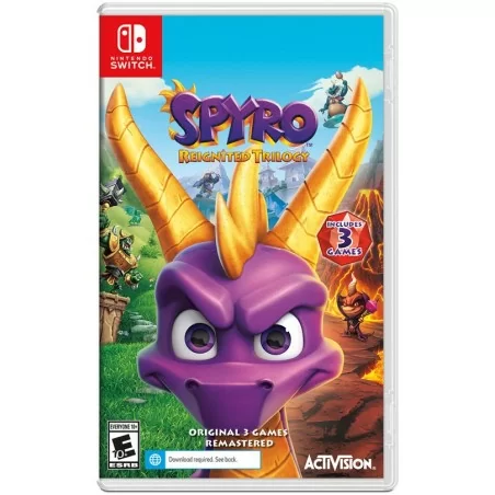 SWITCH Spyro Reignited Trilogy - Usato