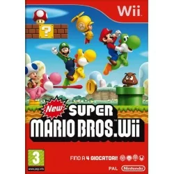 WII New Super Mario Bros....