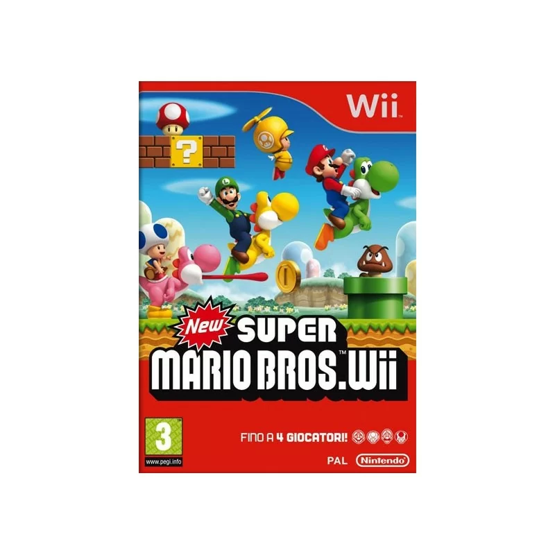 WII New Super Mario Bros. Wii - Usato