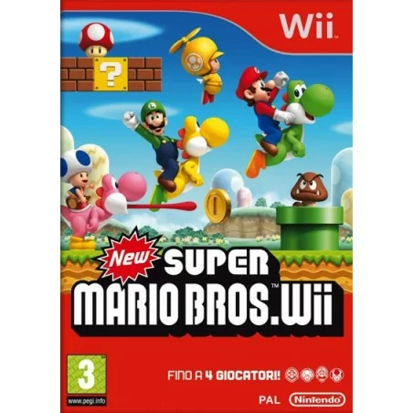 WII New Super Mario Bros. Wii - Usato