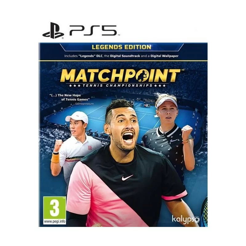 PS5 Matchpoint - Tennis Championship - Legends Edition