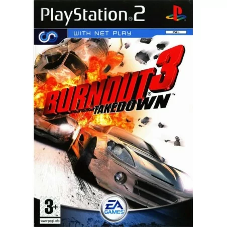 PS2 Burnout 3 Takedown - Usato