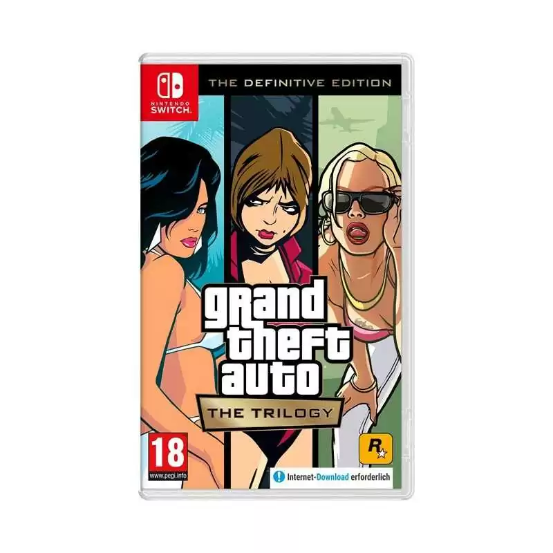 SWITCH Grand Theft Auto The Trilogy - The Definitive Edition - Usato