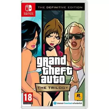 SWITCH Grand Theft Auto The Trilogy - The Definitive Edition - Usato