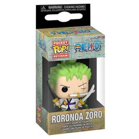 Roronoa Zoro - Portachiavi - One Piece - Funko Pop! Pocket Keychain