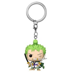 Roronoa Zoro - Portachiavi - One Piece - Funko Pop! Pocket Keychain