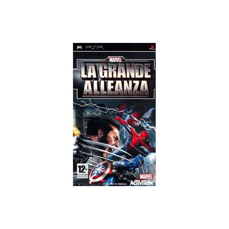 PSP MARVEL La Grande Alleanza - Usato