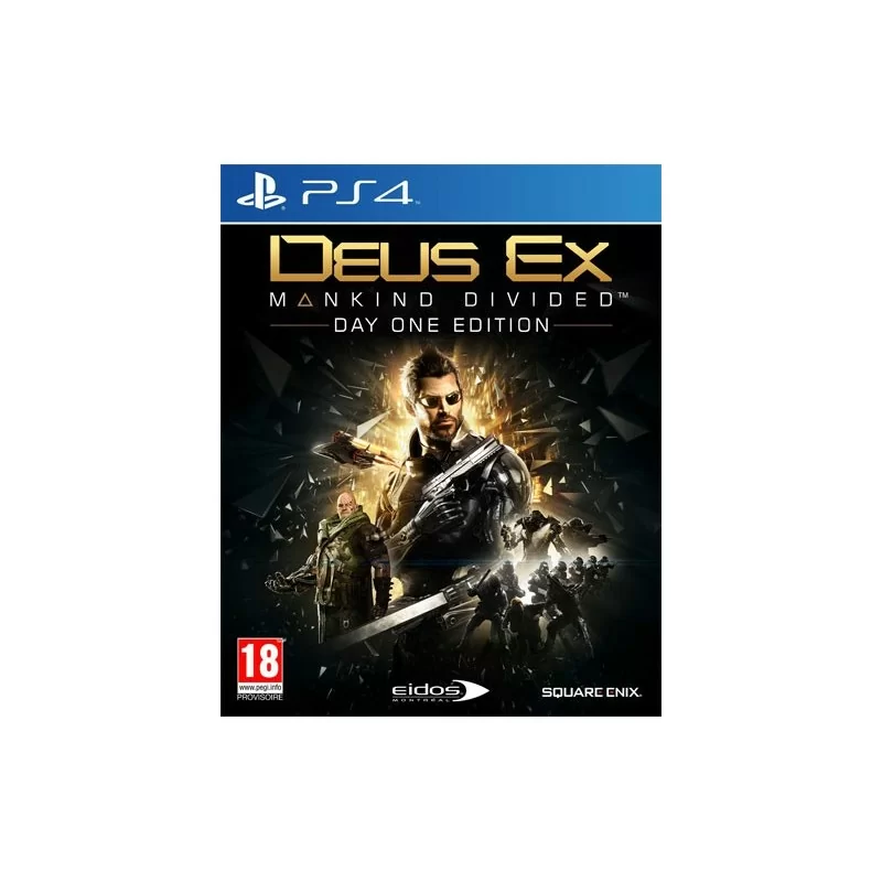 Deus Ex Mankind Divided Day 1 Edition - Usato