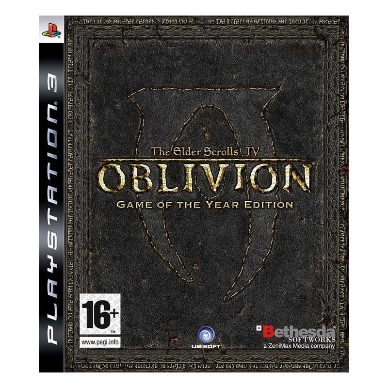 PS3 The Elder Scrolls IV: Oblivion Game of the Year Edition - Usato