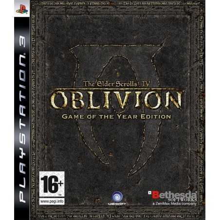 PS3 The Elder Scrolls IV: Oblivion Game of the Year Edition - Usato