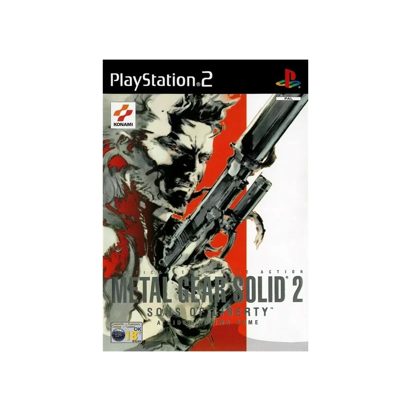 PS2 Metal Gear Solid 2: Sons of Liberty - Usato