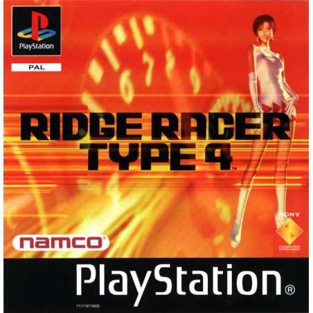 PS1 Ridge Racer Type 4 - Usato