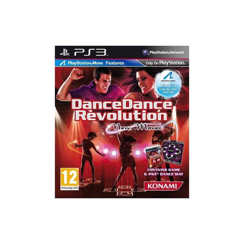 PS3 DanceDanceRevolution New Moves - Usato