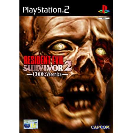 MANCA MANUALE PS2 Resident Evil Survivor 2 - CODE: Veronica - Usato