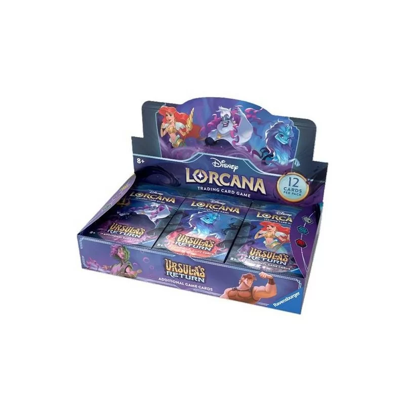 Disney Lorcana TCG - Il Ritorno di Ursula - Box display 24 buste - ENG