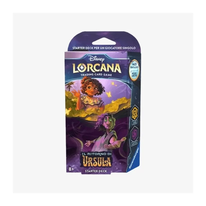 Disney Lorcana TCG - Il Ritorno di Ursula - Starter Deck Ambra / Ametista - ITA