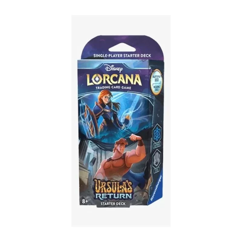 Disney Lorcana TCG - Il Ritorno di Ursula - Starter Deck Zaffiro / Acciaio - ENG