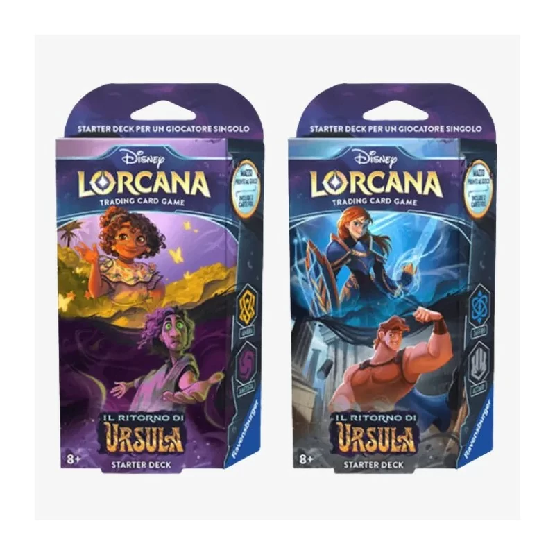 Disney Lorcana TCG - Il Ritorno di Ursula - Bundle Starter Deck - ITA