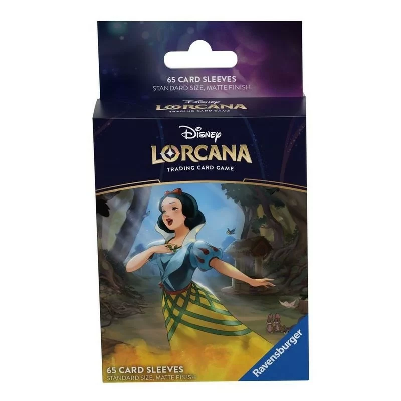 Disney Lorcana TCG - Il Ritorno di Ursula - 65 Buste Protettive Biancaneve