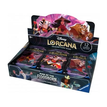 Disney Lorcana TCG - Rise of the Floodborn - Box display 24 buste - ENG