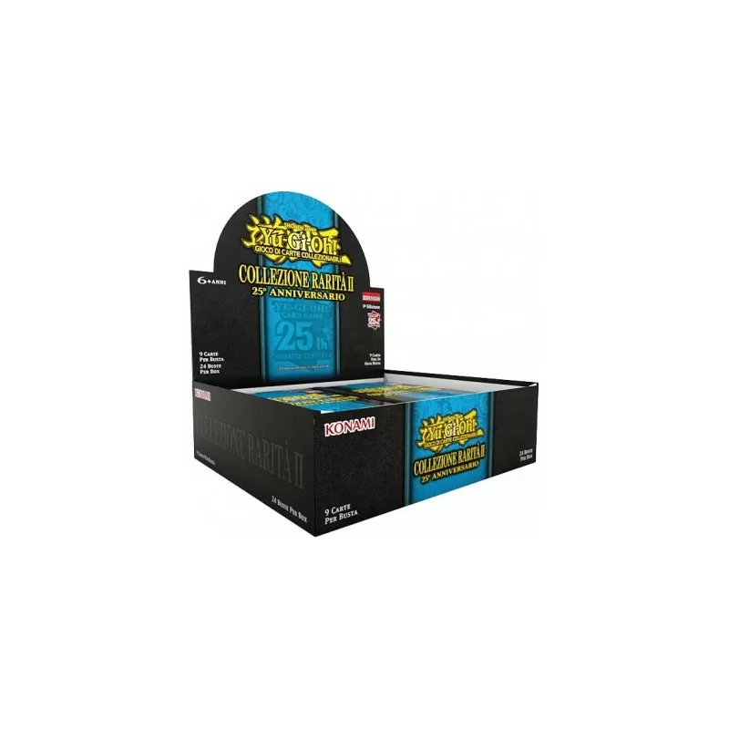 Yu-Gi-Oh! Collezione Rarità 25º Anniversario II - Box Display 24 Buste ITA (1° Edizione)