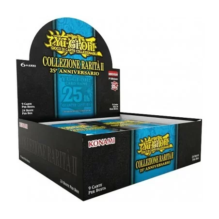 Yu-Gi-Oh! Collezione Rarità 25º Anniversario II - Box Display 24 Buste ITA (1° Edizione)