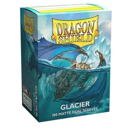 Dragon Shield Dual Sleeves - Matte Glacier (100 Sleeves)