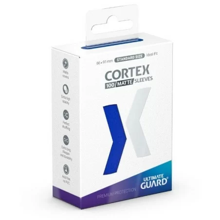 Ultimate Guard Cortex Standard Size Matte Blue (100 Sleeves)