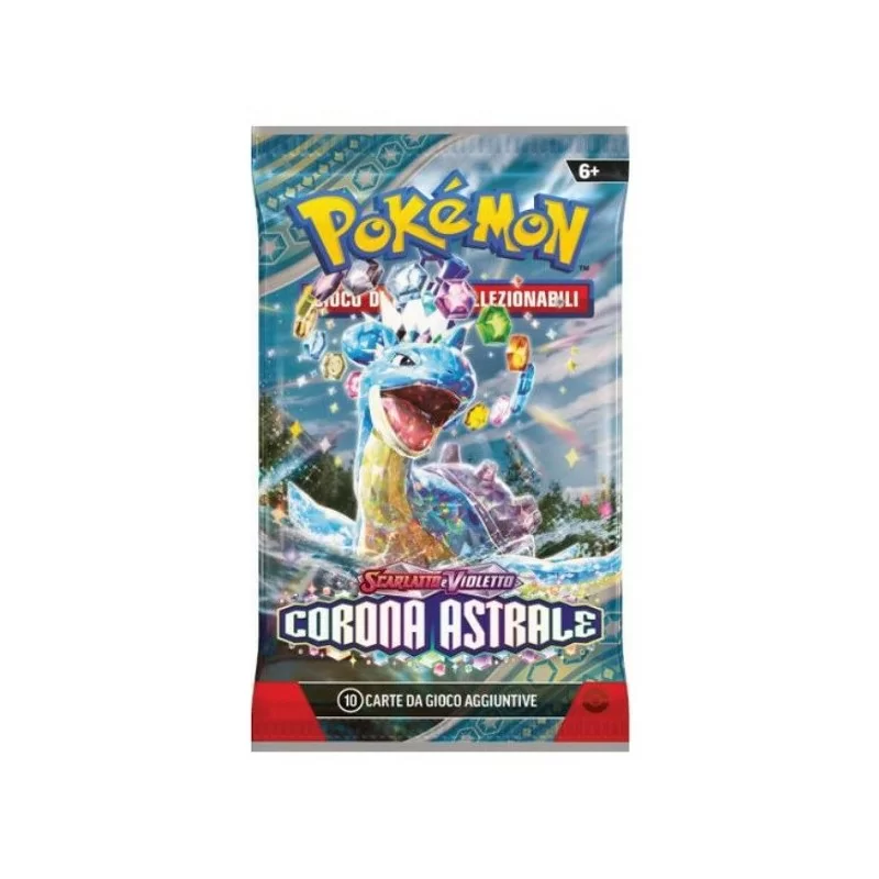 Pokèmon Scarlatto & Violetto: Corona Astrale Bustina Booster Pack 10 Carte (ITA)