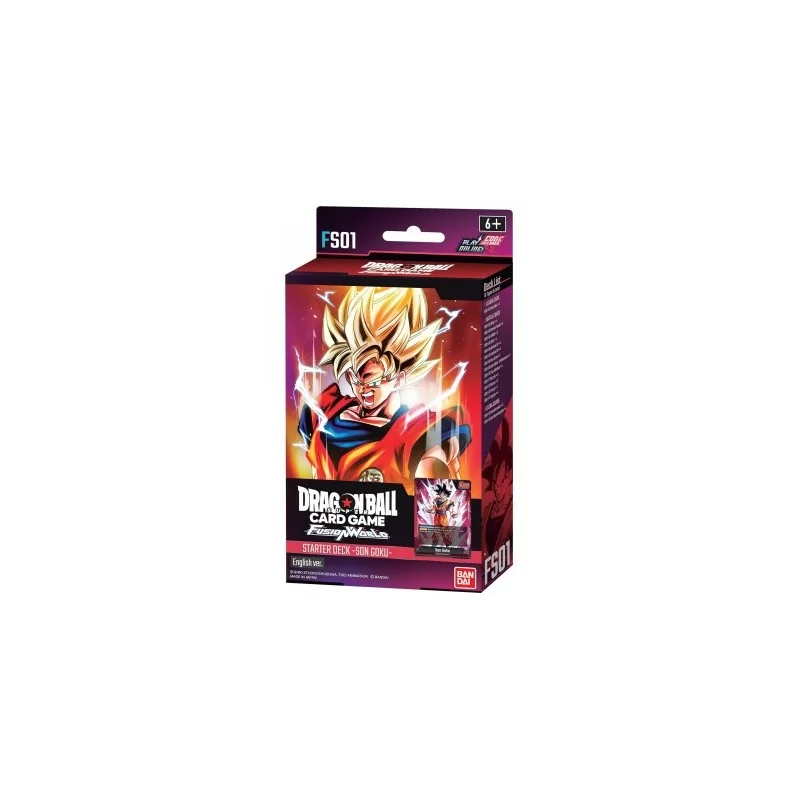 Dragon Ball Super Card Game: Fusion World - Son Goku FS-01 - Starter Deck ENG