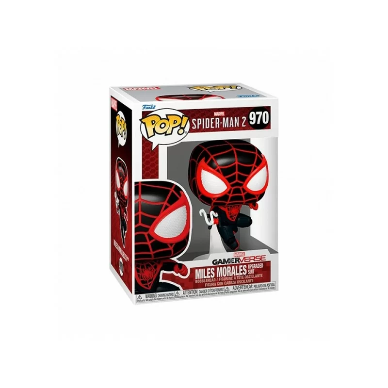 Miles Morales Upgraded Suit - 970 - Spider-Man 2 - Funko Pop! Marvel