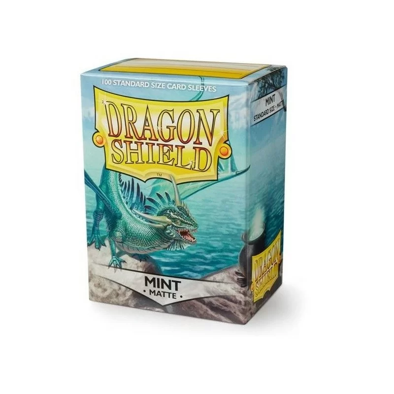 Dragon Shield Standard Sleeves - Matte Mint (100 Sleeves)