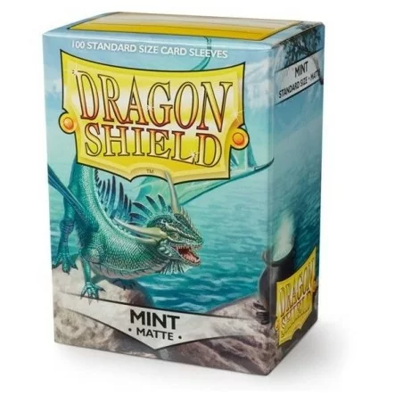 Dragon Shield Standard Sleeves - Matte Mint (100 Sleeves)