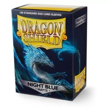 Dragon Shield Standard Sleeves - Matte Night Blue (100 Sleeves)